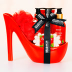 Wellness Geschenkset, 6-teilig, Luxus Beauty Set mit Keramik Stiletto