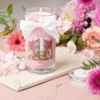 Juwelkerze - Duftkerze mit Schmuck (Ohrringe)