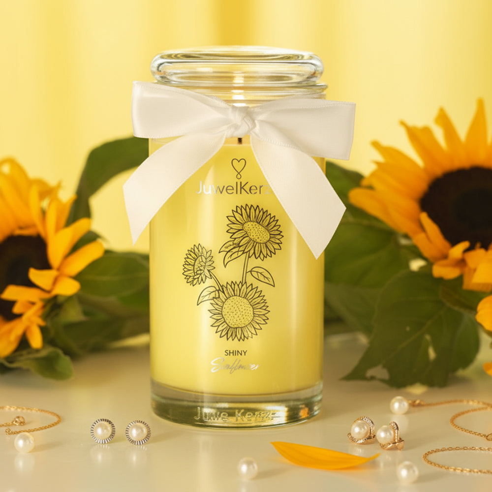 Juwelkerze - Duftkerze mit Schmuck (Halskette)