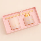TED SPARKS Geschenkset – Raumduft Diffuser & Duftkerze „Japanese Cherry Blossom“