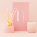 TED SPARKS Geschenkset – Raumduft Diffuser & Duftkerze „Japanese Cherry Blossom“