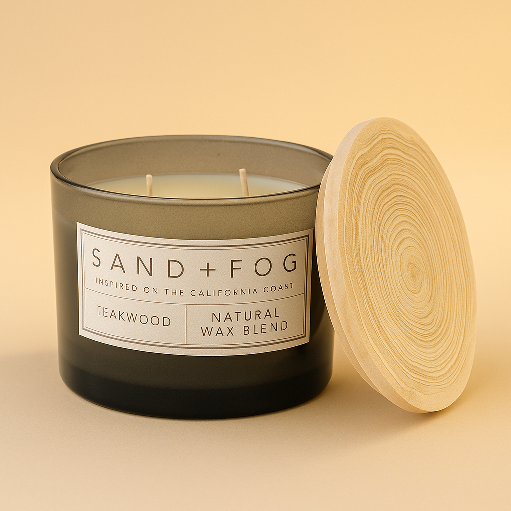 Sand + Fog, 2-Docht-Duftkerze, 340g in verschiedenen Duftrichtungen