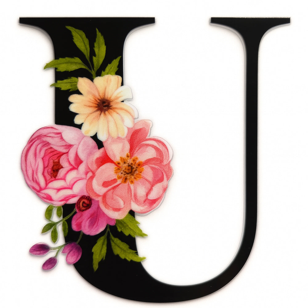 Buchstaben Schmuckkerze, verschiedene Farben und Duftrichtungen