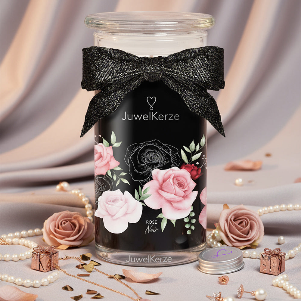 Juwelkerze - Duftkerze mit Schmuck (Ring)