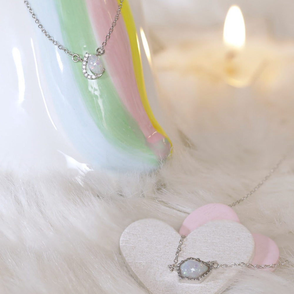 Unicorn – Die charmante Schmuckkerze mit 925er Silberkette von Juwelkerze