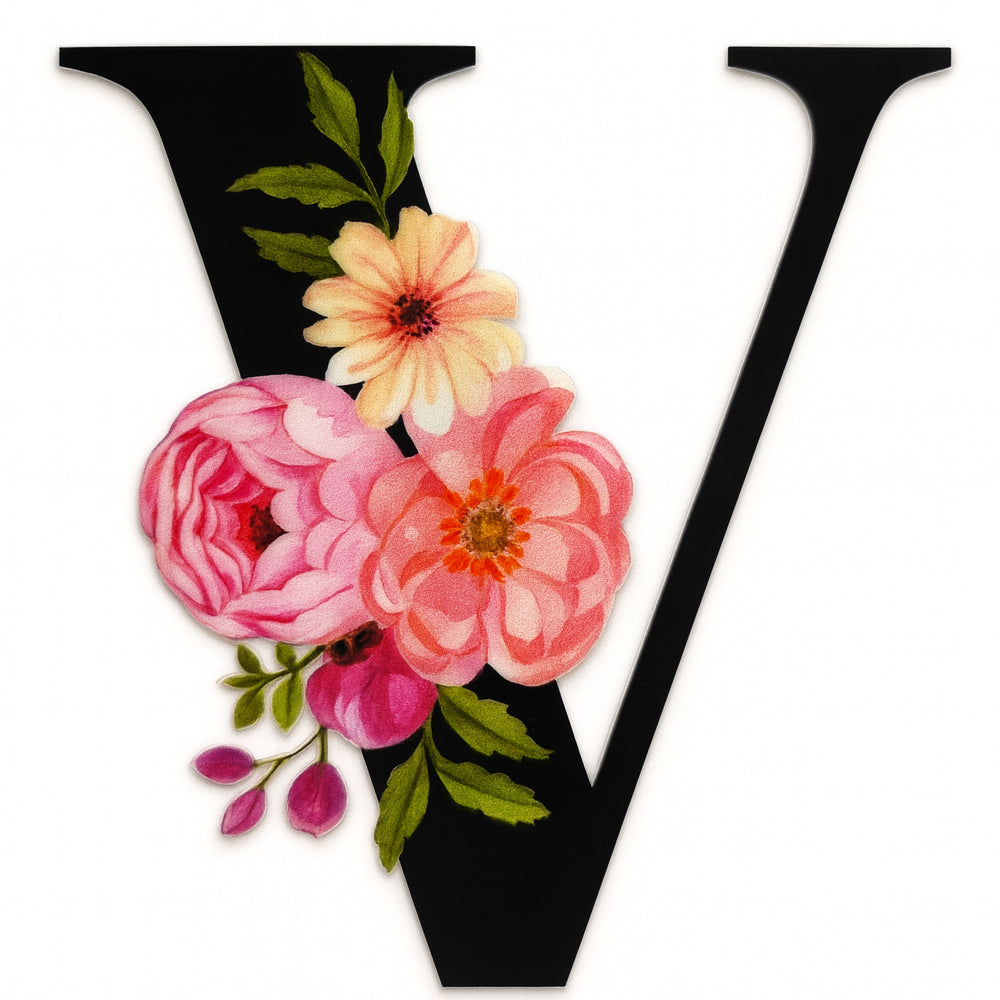 Buchstaben Schmuckkerze, verschiedene Farben und Duftrichtungen