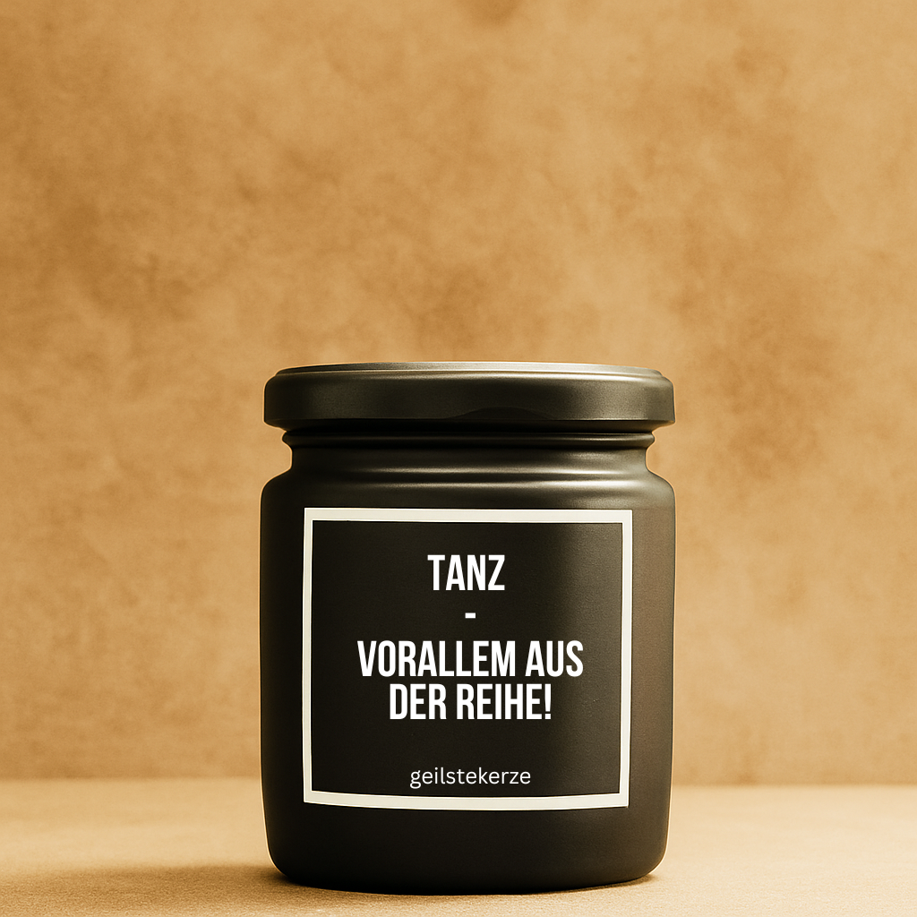 Duftkerze mit Spruch & Aromadeckel – Persönlich, witzig & duftend gut!