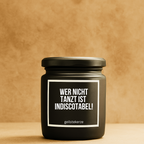 Duftkerze mit Spruch & Aromadeckel – Persönlich, witzig & duftend gut!
