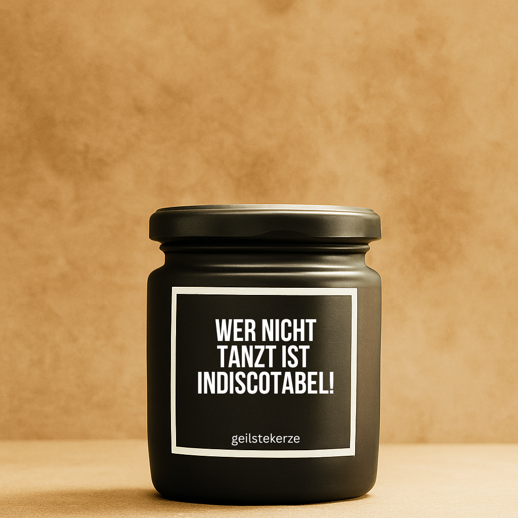 Duftkerze mit Spruch & Aromadeckel – Persönlich, witzig & duftend gut!