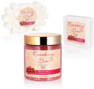 6-tlg. Wellness-Geschenkset | Goldene Badewanne | 3 Duftrichtungen