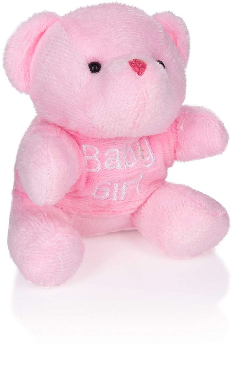 7-tlg. Baby Pflege-Geschenkset mit Wanne & Plüschbär l Willkommen Baby