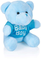 7-tlg. Baby Pflege-Geschenkset mit Wanne & Plüschbär l Willkommen Baby