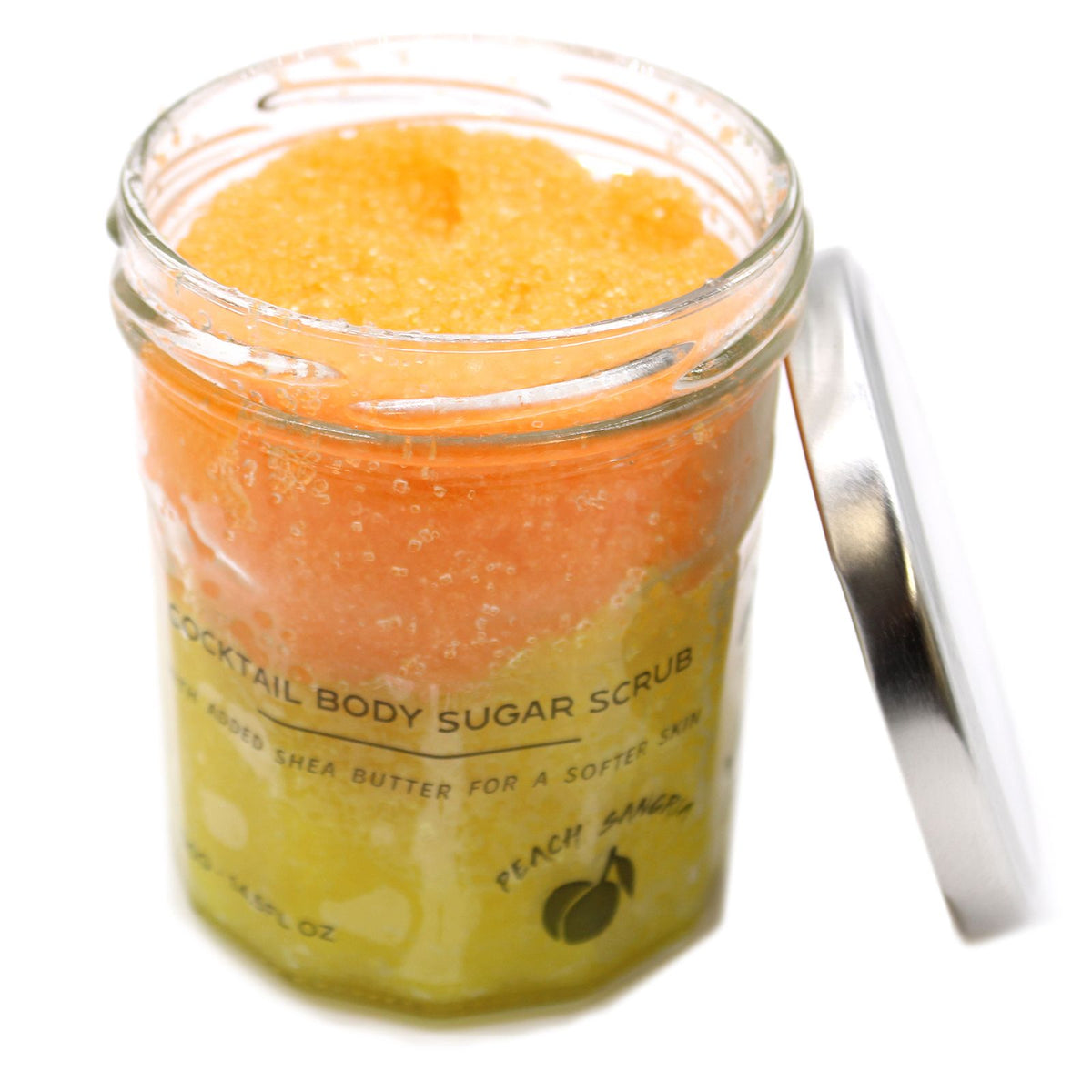 Duftzucker-Körperpeeling Pfirsich-Sangria – 300 g