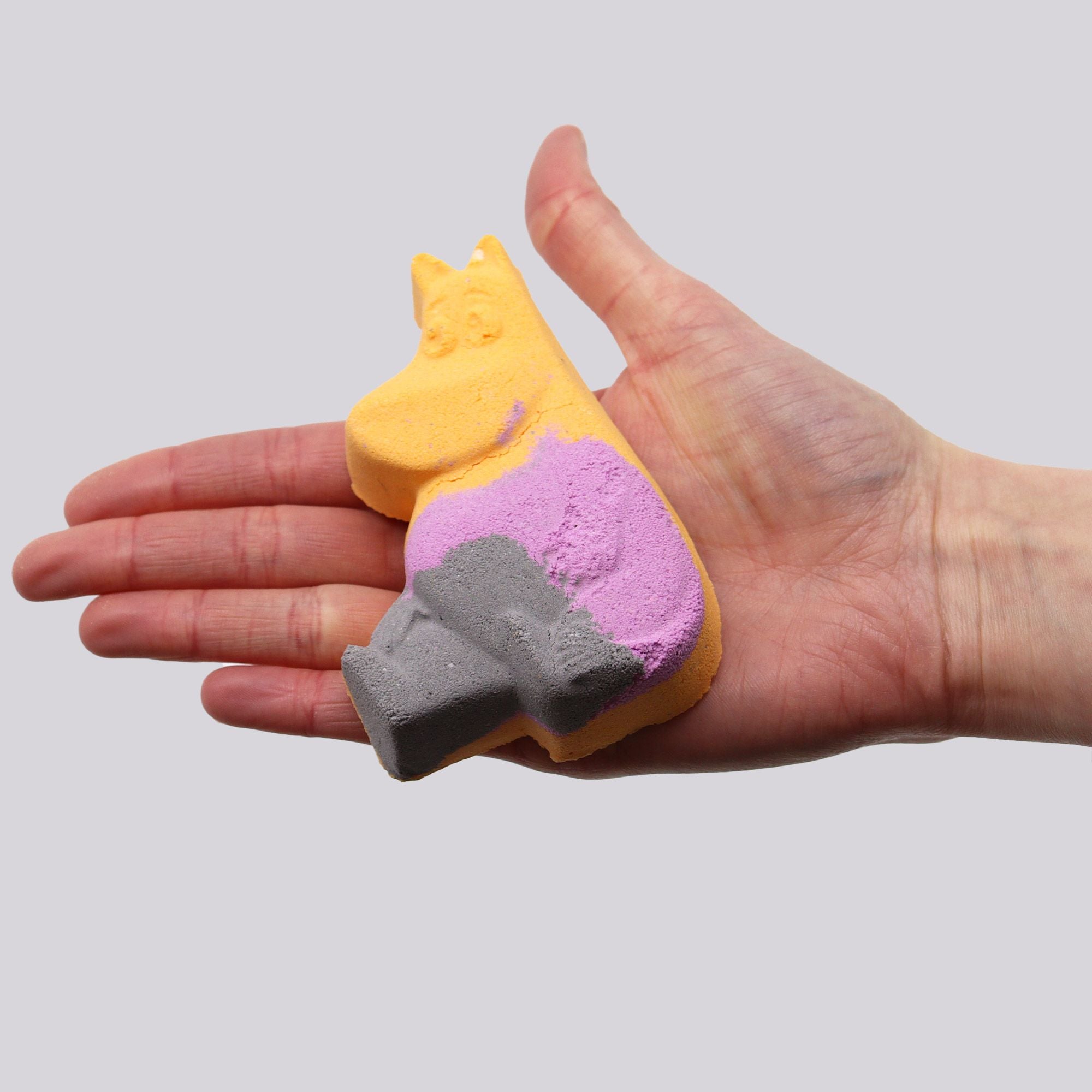 Kinder-Badebombe Nilpferd – Citrus, 85 g