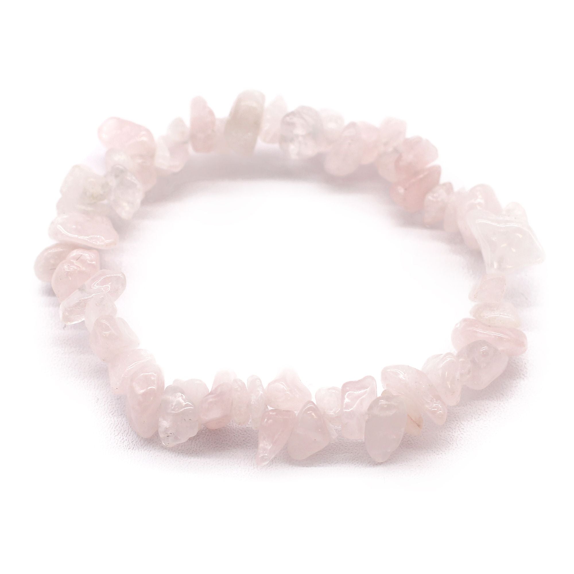 Schmuck-Badebombe Rosenquarz – mit Edelsteinarmband