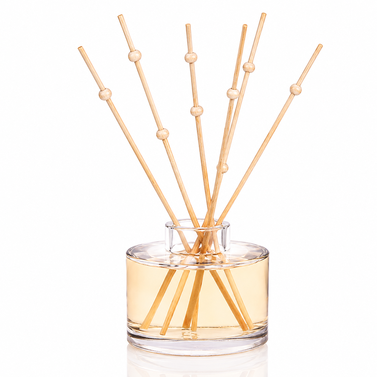 Raumduft "Für Dich" 100ml l Rosè Champagne - Duftdiffuser mit Perlenstäbchen