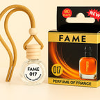 Autolufterfrischer "Fame", aus Glas mit Holzkorken, 10ml