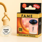 Autolufterfrischer "Fame", aus Glas mit Holzkorken, 10ml