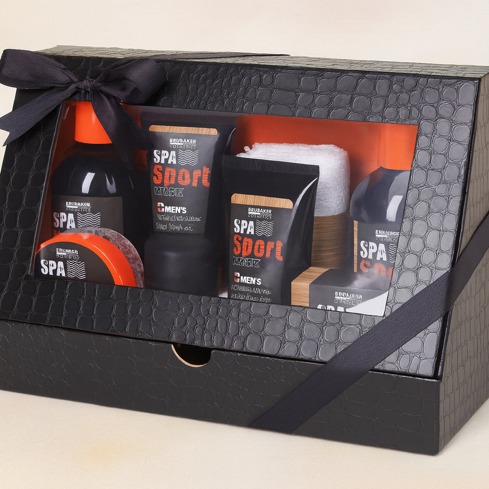 8-tlg. Männer Pflege Geschenkset in Geschenkbox