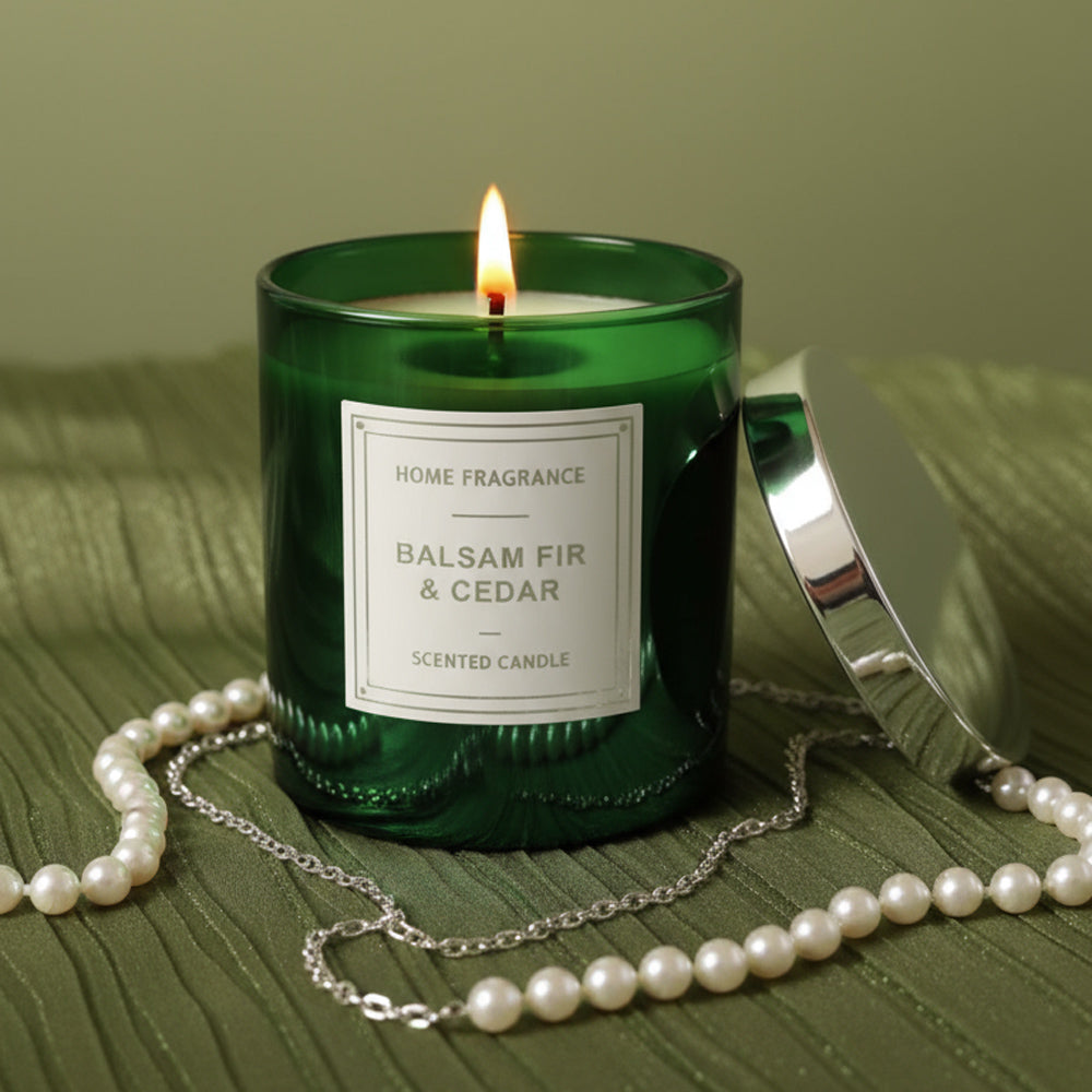 Exklusive Schmuckkerze "Surprise-Candle" mit Aromadeckel, verschiedene Duftrichtungen
