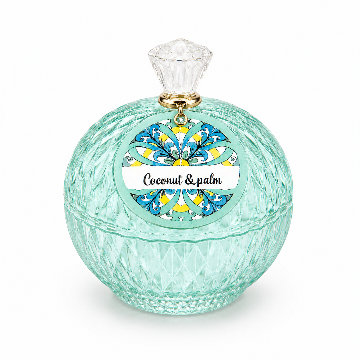 Dekorative Duftkerze im Glas | Coconut Palm & Orange Blossom