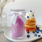 Juwelkerze - Duftkerze mit Schmuck (Ohrringe)