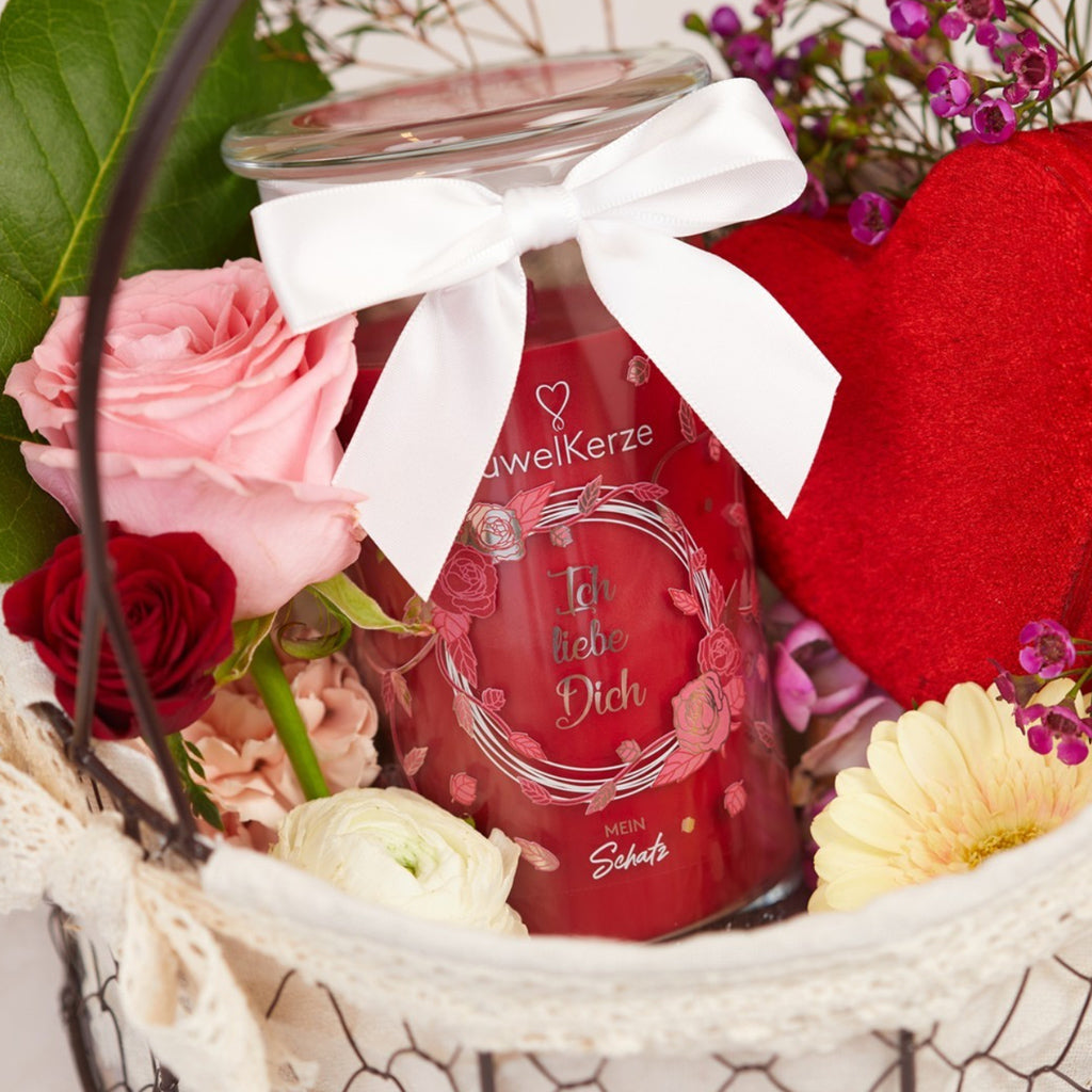 Juwelkerze - Duftkerze mit Schmuck (Armband)