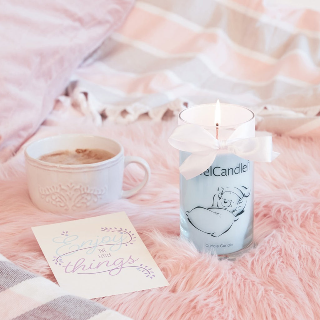 Juwelkerze - Duftkerze mit Schmuck (Ring)