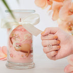 Juwelkerze - Duftkerze mit Schmuck (Armband)