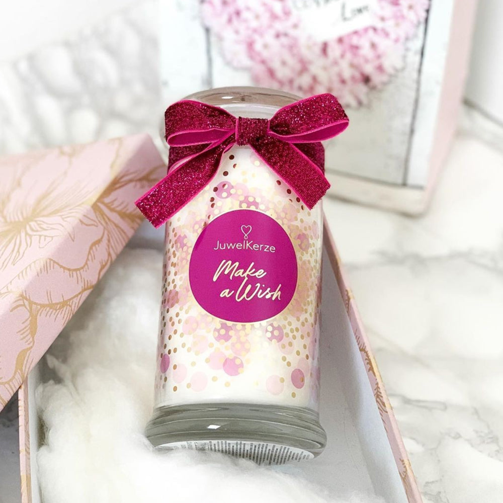 Juwelkerze - Duftkerze mit Schmuck (Armband)