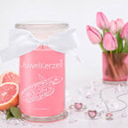 Juwelkerze - Duftkerze mit Schmuck (Ring)