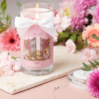 Juwelkerze - Duftkerze mit Schmuck (Ohrringe)