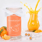 Juwelkerze - Duftkerze mit Schmuck (Ring)