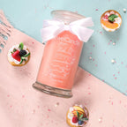 Juwelkerze - Duftkerze mit Schmuck (Halskette)