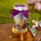 Juwelkerze - Duftkerze mit Schmuck (Halskette)